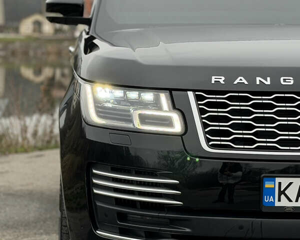 Черный Ленд Ровер Рендж Ровер, объемом двигателя 4.37 л и пробегом 95 тыс. км за 90500 $, фото 13 на Automoto.ua