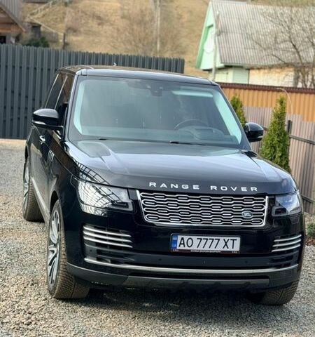 Черный Ленд Ровер Рендж Ровер, объемом двигателя 5 л и пробегом 78 тыс. км за 87000 $, фото 4 на Automoto.ua