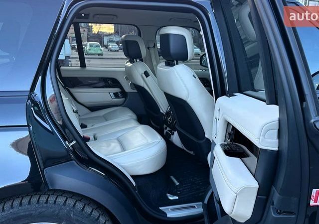 Чорний Ленд Ровер Рендж Ровер, об'ємом двигуна 5 л та пробігом 122 тис. км за 79999 $, фото 41 на Automoto.ua