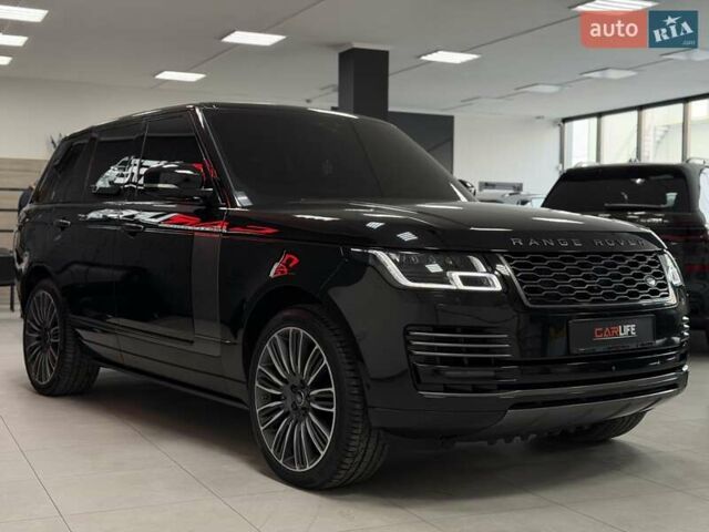 Черный Ленд Ровер Рендж Ровер, объемом двигателя 4.37 л и пробегом 139 тыс. км за 82500 $, фото 11 на Automoto.ua