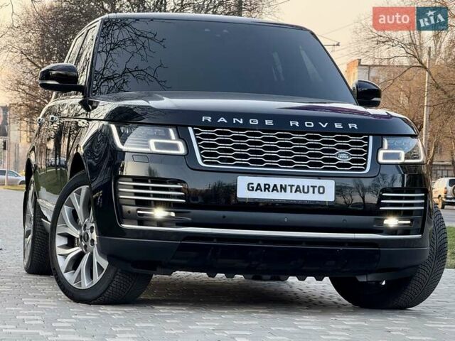 Ленд Ровер Рендж Ровер 2020 в Одессе на Automoto.ua Черный Ленд Ровер Рендж Ровер, объемом двигателя 4.37 л и пробегом 121 тыс. км за 89999 $, фото 31 на Automoto.ua