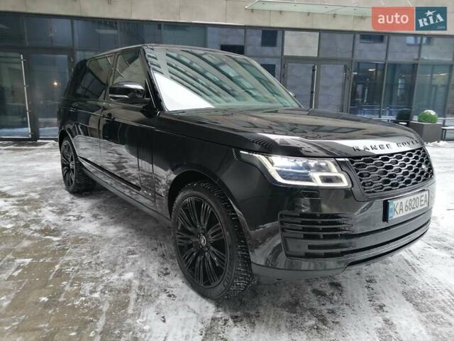 Черный Ленд Ровер Рендж Ровер, объемом двигателя 5 л и пробегом 113 тыс. км за 82000 $, фото 1 на Automoto.ua