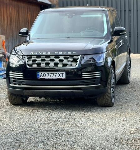 Черный Ленд Ровер Рендж Ровер, объемом двигателя 5 л и пробегом 78 тыс. км за 87000 $, фото 5 на Automoto.ua