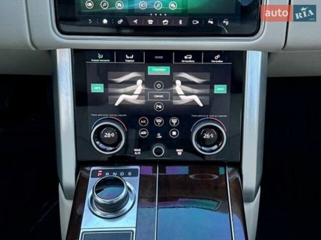 Черный Ленд Ровер Рендж Ровер, объемом двигателя 5 л и пробегом 125 тыс. км за 79900 $, фото 53 на Automoto.ua