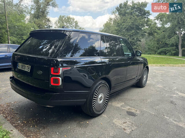Черный Ленд Ровер Рендж Ровер, объемом двигателя 3 л и пробегом 69 тыс. км за 69000 $, фото 7 на Automoto.ua