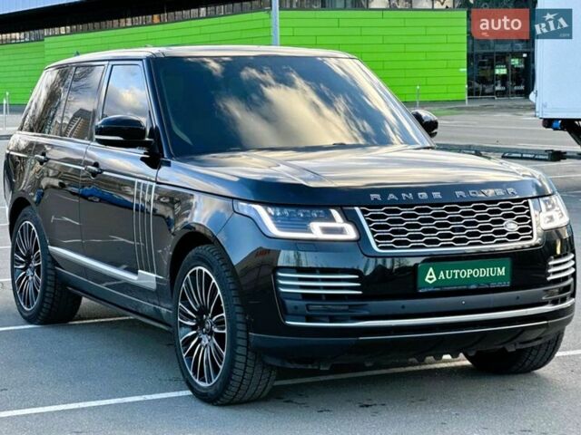 Чорний Ленд Ровер Рендж Ровер, об'ємом двигуна 5 л та пробігом 122 тис. км за 79999 $, фото 8 на Automoto.ua