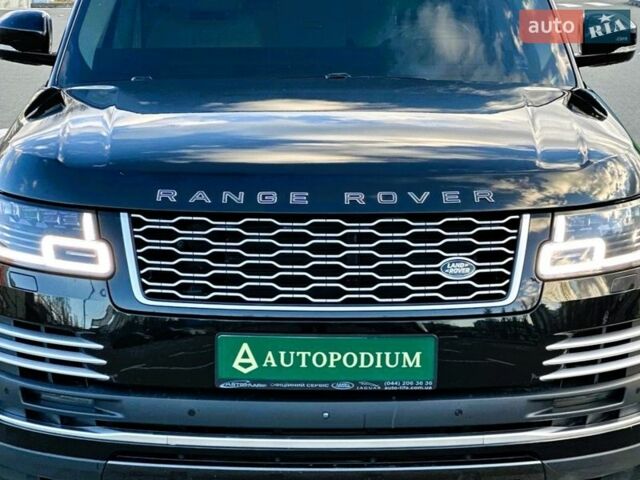 Черный Ленд Ровер Рендж Ровер, объемом двигателя 5 л и пробегом 125 тыс. км за 79900 $, фото 7 на Automoto.ua