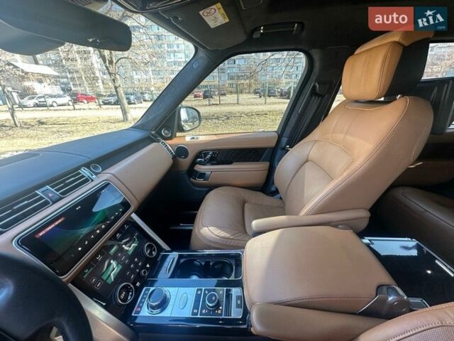 Черный Ленд Ровер Рендж Ровер, объемом двигателя 3 л и пробегом 34 тыс. км за 92900 $, фото 24 на Automoto.ua