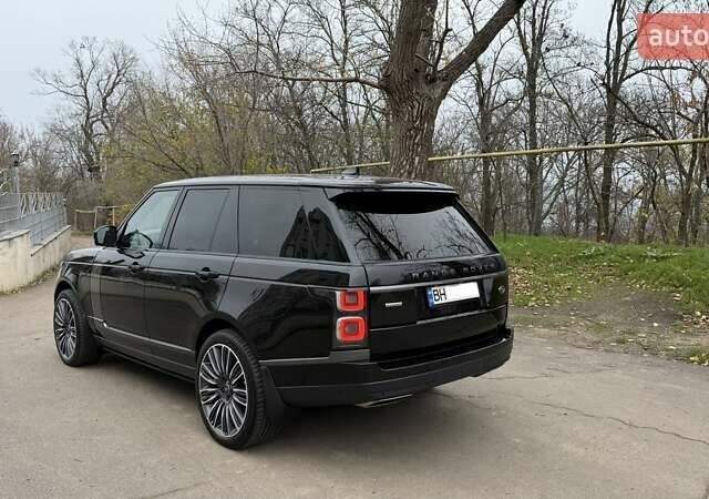 Черный Ленд Ровер Рендж Ровер, объемом двигателя 4.37 л и пробегом 52 тыс. км за 115000 $, фото 3 на Automoto.ua