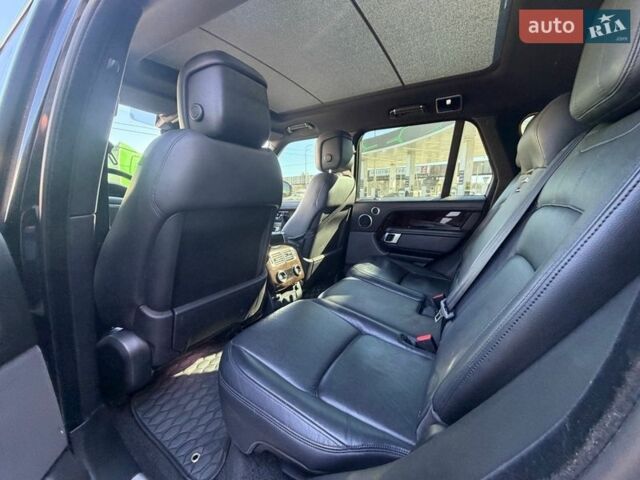 Черный Ленд Ровер Рендж Ровер, объемом двигателя 2.99 л и пробегом 114 тыс. км за 61500 $, фото 13 на Automoto.ua