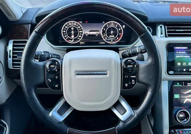 Чорний Ленд Ровер Рендж Ровер, об'ємом двигуна 5 л та пробігом 122 тис. км за 79999 $, фото 58 на Automoto.ua