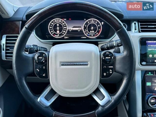 Черный Ленд Ровер Рендж Ровер, объемом двигателя 5 л и пробегом 125 тыс. км за 79900 $, фото 58 на Automoto.ua