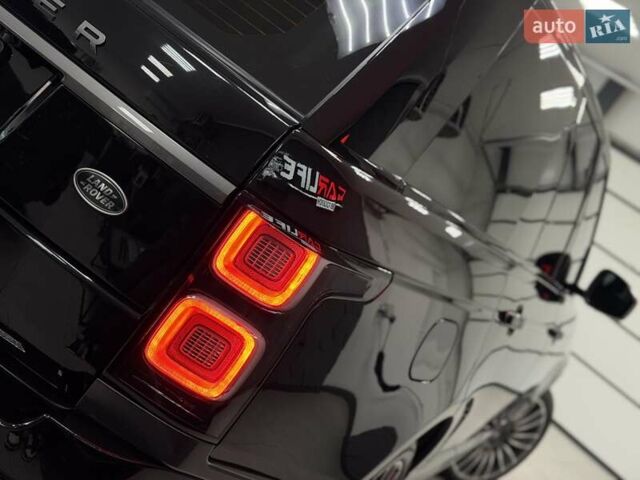 Черный Ленд Ровер Рендж Ровер, объемом двигателя 4.37 л и пробегом 139 тыс. км за 82500 $, фото 17 на Automoto.ua