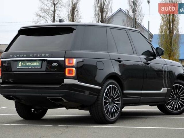 Черный Ленд Ровер Рендж Ровер, объемом двигателя 5 л и пробегом 115 тыс. км за 82999 $, фото 13 на Automoto.ua