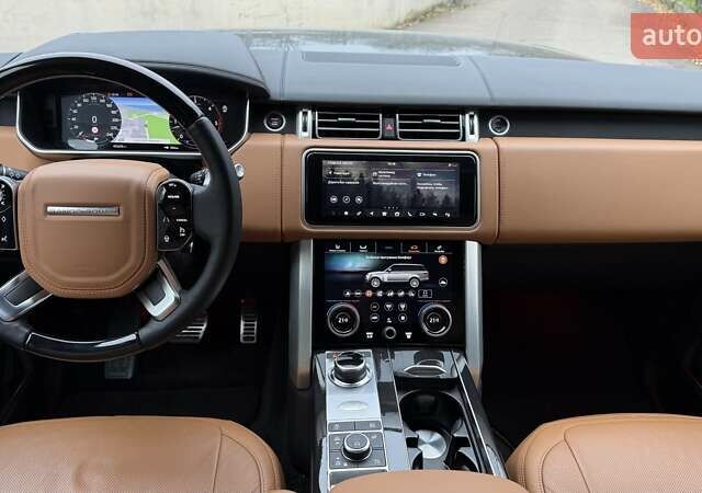 Черный Ленд Ровер Рендж Ровер, объемом двигателя 4.37 л и пробегом 52 тыс. км за 115000 $, фото 11 на Automoto.ua