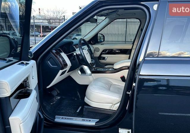 Чорний Ленд Ровер Рендж Ровер, об'ємом двигуна 5 л та пробігом 122 тис. км за 79999 $, фото 32 на Automoto.ua