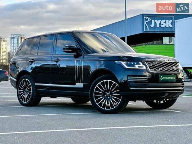 Черный Ленд Ровер Рендж Ровер, объемом двигателя 5 л и пробегом 125 тыс. км за 79900 $, фото 2 на Automoto.ua
