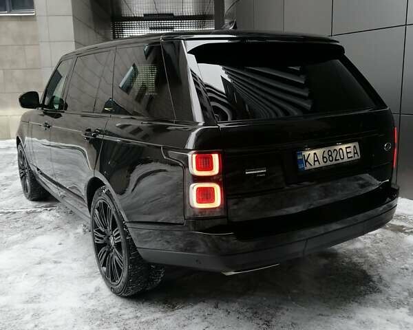 Черный Ленд Ровер Рендж Ровер, объемом двигателя 5 л и пробегом 113 тыс. км за 82000 $, фото 6 на Automoto.ua
