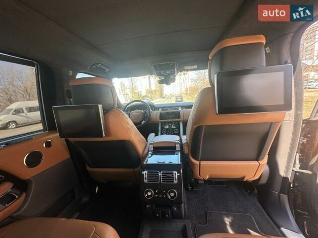 Черный Ленд Ровер Рендж Ровер, объемом двигателя 3 л и пробегом 34 тыс. км за 92900 $, фото 30 на Automoto.ua