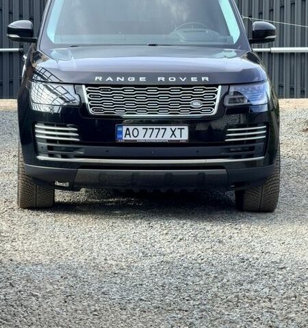 Черный Ленд Ровер Рендж Ровер, объемом двигателя 5 л и пробегом 78 тыс. км за 87000 $, фото 6 на Automoto.ua