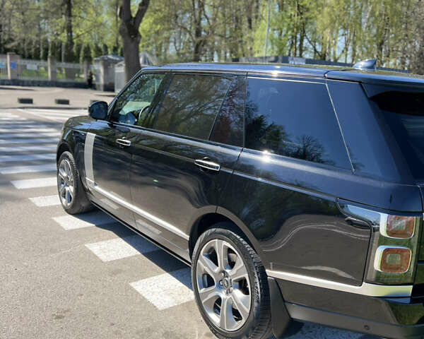 Черный Ленд Ровер Рендж Ровер, объемом двигателя 3 л и пробегом 106 тыс. км за 94900 $, фото 8 на Automoto.ua