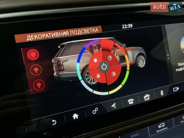 Чорний Ленд Ровер Рендж Ровер, об'ємом двигуна 4.4 л та пробігом 29 тис. км за 205900 $, фото 206 на Automoto.ua