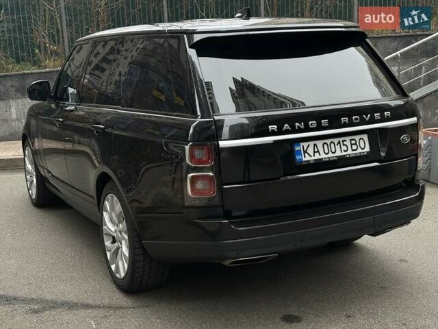 Чорний Ленд Ровер Рендж Ровер, об'ємом двигуна 3 л та пробігом 100 тис. км за 63000 $, фото 10 на Automoto.ua