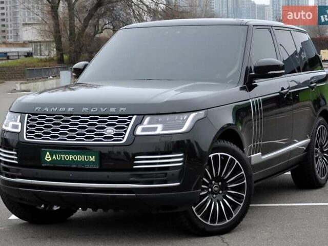 Чорний Ленд Ровер Рендж Ровер, об'ємом двигуна 5 л та пробігом 115 тис. км за 82999 $, фото 8 на Automoto.ua