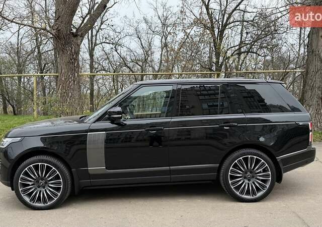 Черный Ленд Ровер Рендж Ровер, объемом двигателя 4.37 л и пробегом 52 тыс. км за 115000 $, фото 2 на Automoto.ua