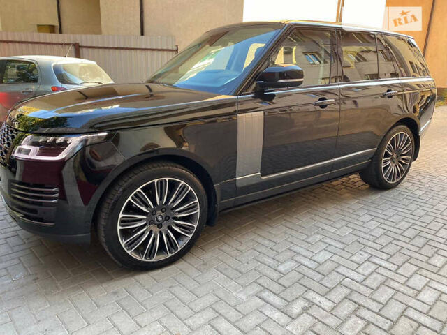 Черный Ленд Ровер Рендж Ровер, объемом двигателя 4.37 л и пробегом 61 тыс. км за 112000 $, фото 7 на Automoto.ua