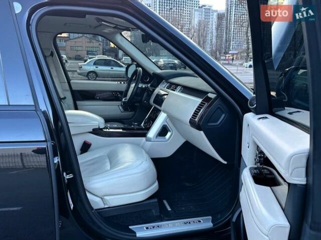 Черный Ленд Ровер Рендж Ровер, объемом двигателя 5 л и пробегом 125 тыс. км за 79900 $, фото 45 на Automoto.ua