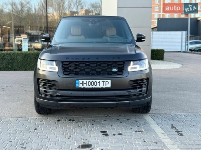 Чорний Ленд Ровер Рендж Ровер, об'ємом двигуна 3 л та пробігом 123 тис. км за 77000 $, фото 1 на Automoto.ua