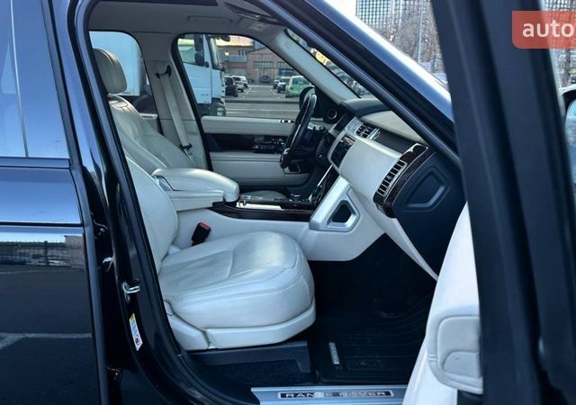 Чорний Ленд Ровер Рендж Ровер, об'ємом двигуна 5 л та пробігом 122 тис. км за 79999 $, фото 46 на Automoto.ua