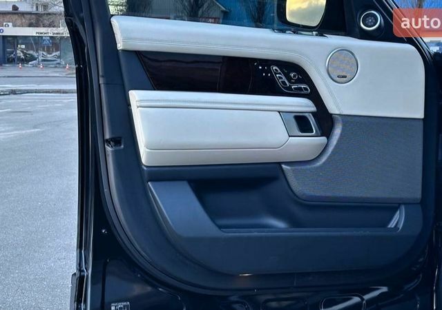 Чорний Ленд Ровер Рендж Ровер, об'ємом двигуна 5 л та пробігом 122 тис. км за 79999 $, фото 30 на Automoto.ua