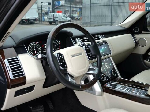 Чорний Ленд Ровер Рендж Ровер, об'ємом двигуна 5 л та пробігом 115 тис. км за 82999 $, фото 30 на Automoto.ua
