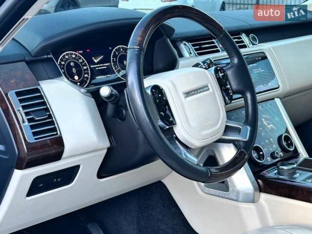 Черный Ленд Ровер Рендж Ровер, объемом двигателя 5 л и пробегом 125 тыс. км за 79900 $, фото 34 на Automoto.ua