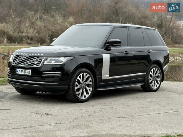 Черный Ленд Ровер Рендж Ровер, объемом двигателя 4.37 л и пробегом 95 тыс. км за 90500 $, фото 4 на Automoto.ua