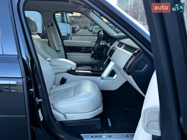 Черный Ленд Ровер Рендж Ровер, объемом двигателя 5 л и пробегом 125 тыс. км за 79900 $, фото 46 на Automoto.ua