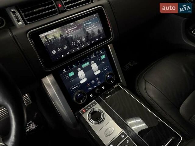 Черный Ленд Ровер Рендж Ровер, объемом двигателя 4.37 л и пробегом 139 тыс. км за 82500 $, фото 33 на Automoto.ua