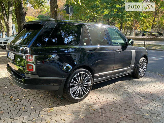 Черный Ленд Ровер Рендж Ровер, объемом двигателя 4.37 л и пробегом 61 тыс. км за 112000 $, фото 1 на Automoto.ua