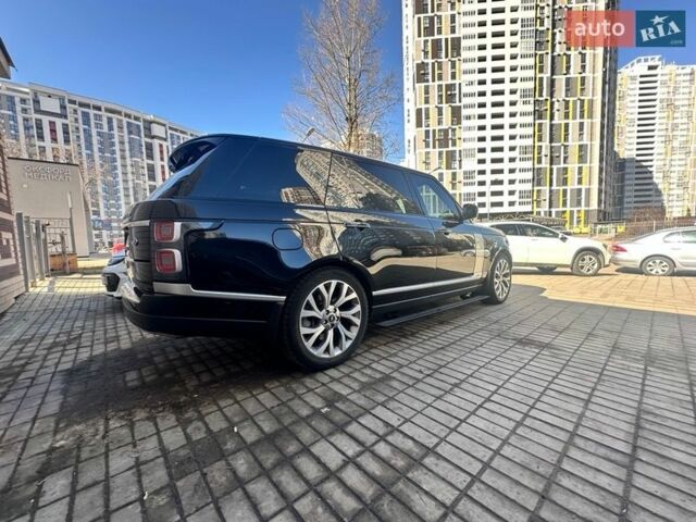 Черный Ленд Ровер Рендж Ровер, объемом двигателя 3 л и пробегом 34 тыс. км за 92900 $, фото 32 на Automoto.ua