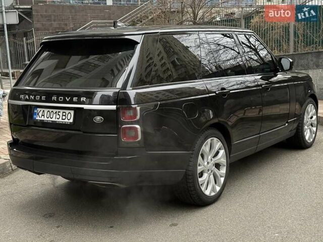Чорний Ленд Ровер Рендж Ровер, об'ємом двигуна 3 л та пробігом 100 тис. км за 63000 $, фото 7 на Automoto.ua