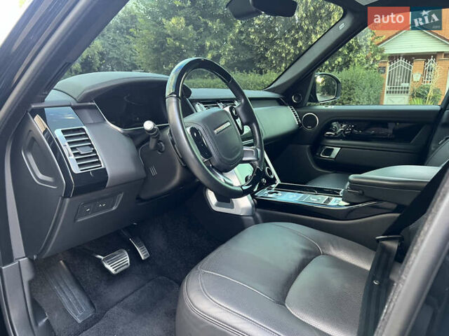 Черный Ленд Ровер Рендж Ровер, объемом двигателя 5 л и пробегом 77 тыс. км за 73499 $, фото 90 на Automoto.ua