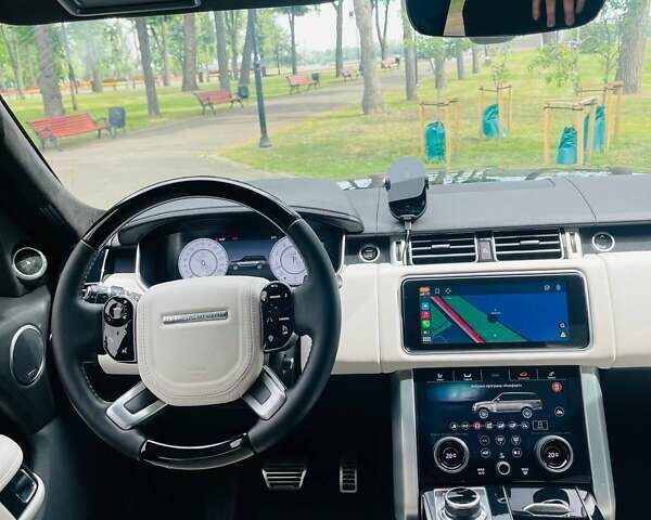 Черный Ленд Ровер Рендж Ровер, объемом двигателя 5 л и пробегом 45 тыс. км за 99800 $, фото 20 на Automoto.ua