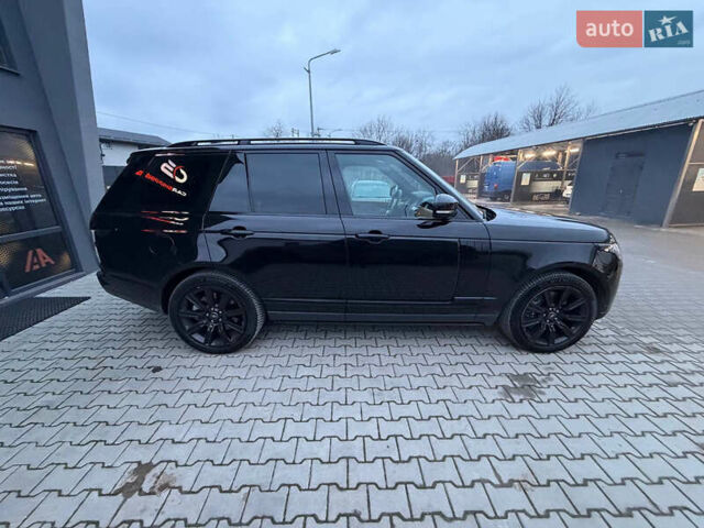 Черный Ленд Ровер Рендж Ровер, объемом двигателя 2.99 л и пробегом 59 тыс. км за 95999 $, фото 3 на Automoto.ua
