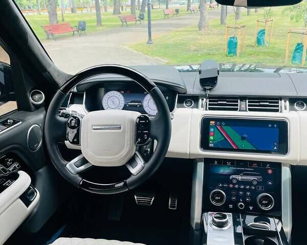 Черный Ленд Ровер Рендж Ровер, объемом двигателя 5 л и пробегом 45 тыс. км за 99800 $, фото 19 на Automoto.ua