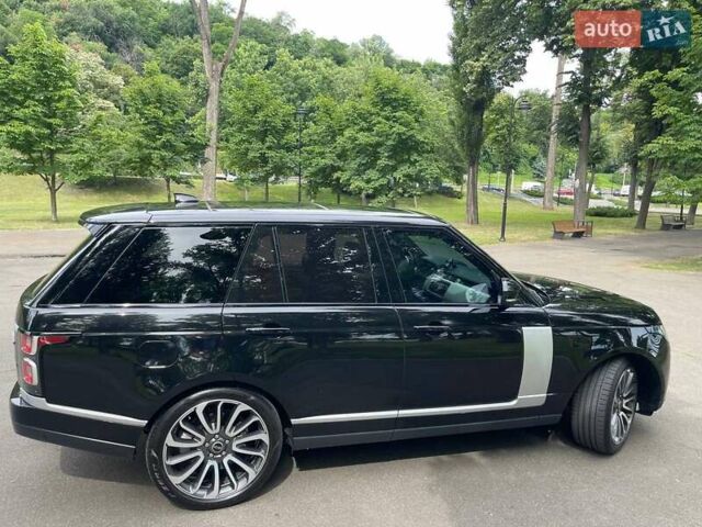 Черный Ленд Ровер Рендж Ровер, объемом двигателя 5 л и пробегом 45 тыс. км за 99800 $, фото 8 на Automoto.ua