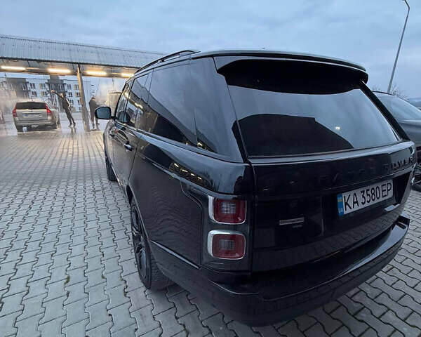 Черный Ленд Ровер Рендж Ровер, объемом двигателя 2.99 л и пробегом 59 тыс. км за 95999 $, фото 6 на Automoto.ua