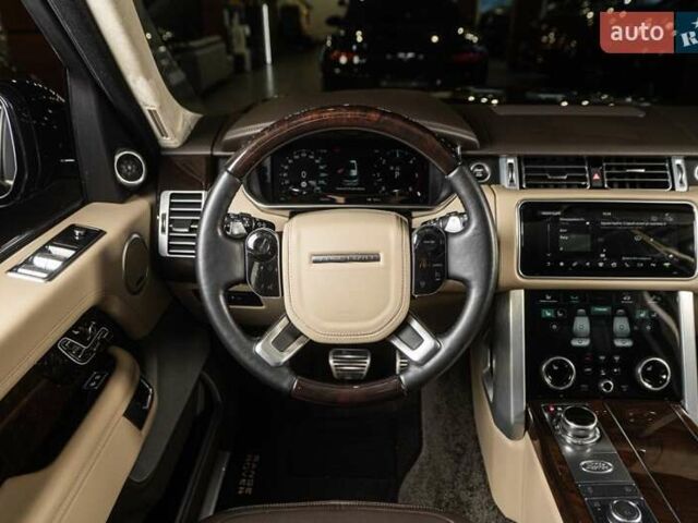 Черный Ленд Ровер Рендж Ровер, объемом двигателя 3 л и пробегом 42 тыс. км за 104900 $, фото 35 на Automoto.ua