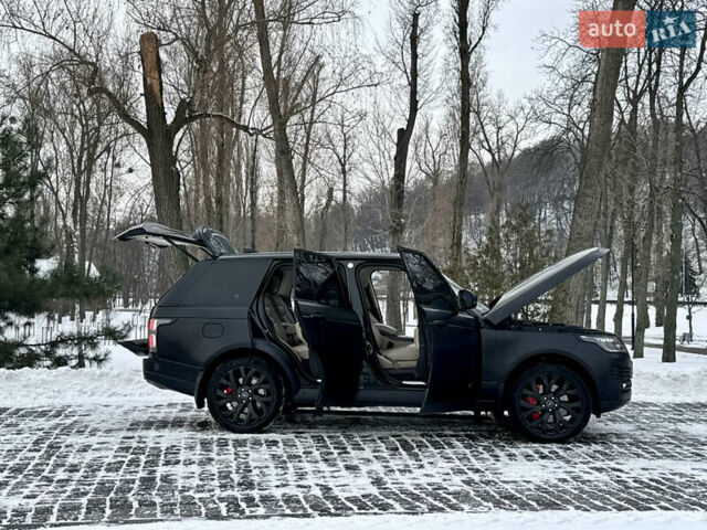 Черный Ленд Ровер Рендж Ровер, объемом двигателя 3 л и пробегом 90 тыс. км за 75555 $, фото 9 на Automoto.ua